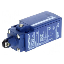 Limitator cursă rolă transversală plastic Ø11mm | Electronic-mag.ro | Componente Electronice