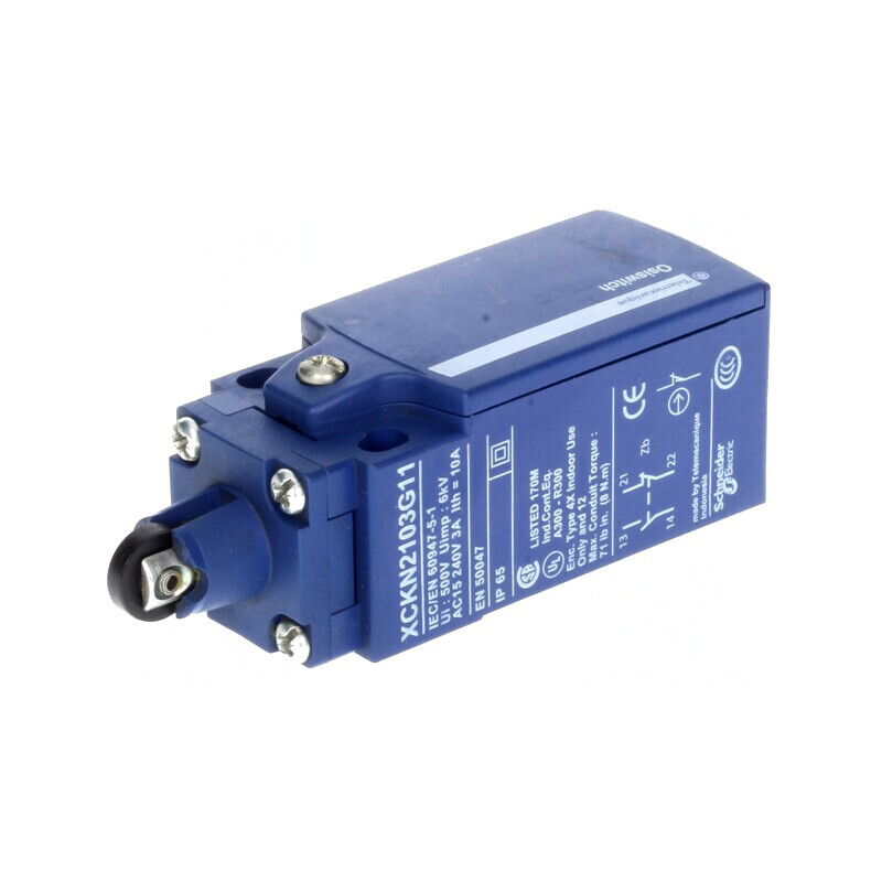 Limitator cursă rolă transversală plastic Ø11mm | Electronic-mag.ro | Componente Electronice