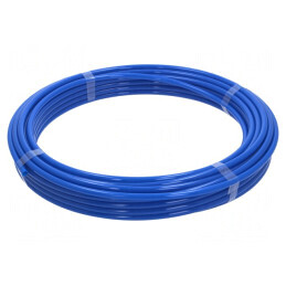 Cablu pneumatic polietilenă 25m albastru Economy
