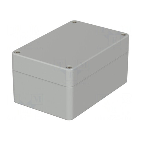 Carcasă Universală 80x120x60mm Gri Deschis EUROMAS | Electronic-mag.ro | Componente Electronice