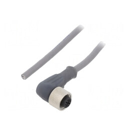 Cablu conectare M12 4 PIN unghi 10m 250VAC 2.5A | Electronic-mag.ro | Componente Electronice