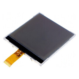 Afişaj LCD Grafic 128x128 FSTN 71.2x77x4.8mm | Electronic-mag.ro | Componente Electronice