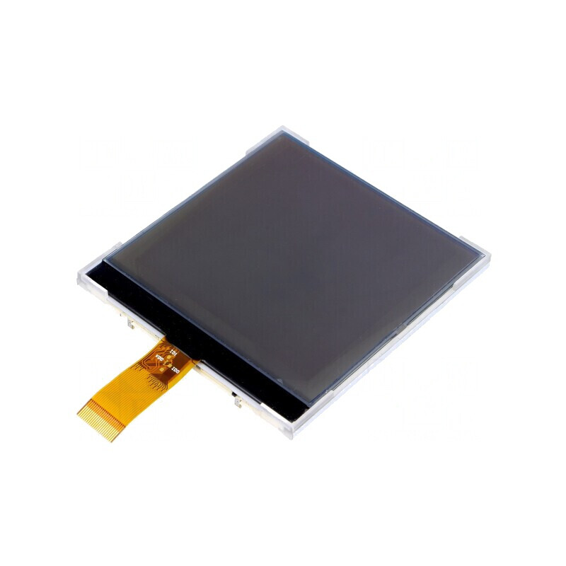 Afişaj LCD Grafic 128x128 FSTN 71.2x77x4.8mm | Electronic-mag.ro | Componente Electronice