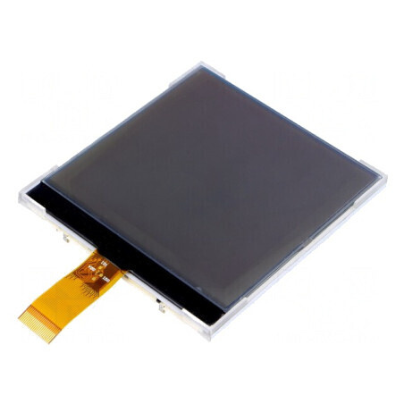Afişaj LCD Grafic 128x128 FSTN 71.2x77x4.8mm | Electronic-mag.ro | Componente Electronice