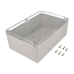 Carcasă Universală Policarbonat IP65 160x240x90mm | Electronic-mag.ro | Componente Electronice