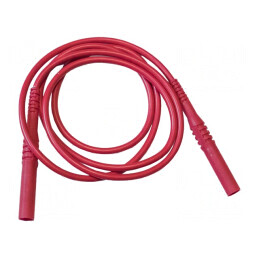 Cablu de măsurare 20A mufă banană 4 mm | Electronic-mag.ro | Componente Electronice