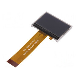 Afișaj LCD Grafic 128x64 55.2x39.8mm 1.9" LED 36-PIN