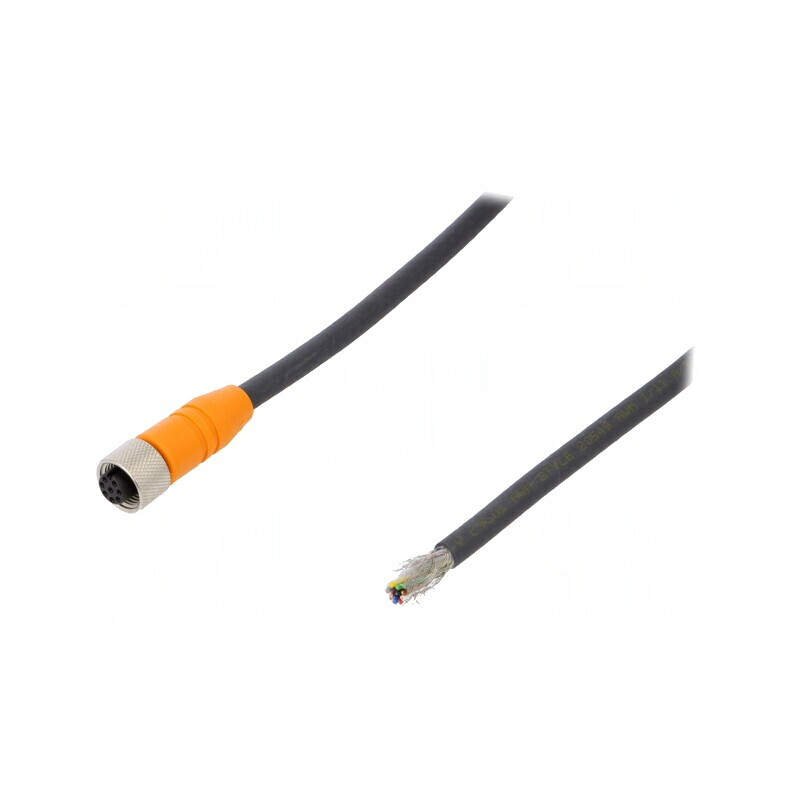 Cablu de Conectare M12 8 PIN 2m 30VAC 4A | Electronic-mag.ro | Componente Electronice
