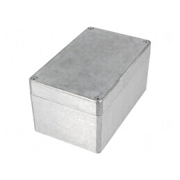 Carcasă Universală Aluminiu Naturală 100x160x81mm IP67 | Electronic-mag.ro | Componente Electronice