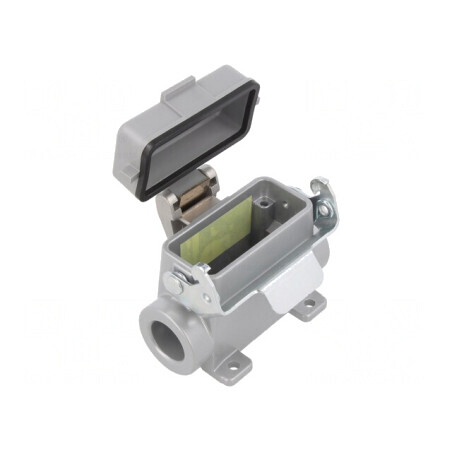 Carcasă pentru conectori HDC C146 dimensiune A10 cu clichet | Electronic-mag.ro | Componente Electronice