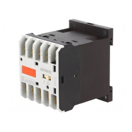 Contactor 3P NO 3NC 24VDC 9A | Electronic-mag.ro | Componente Electronice