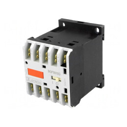 Contactor 3-Poli 24VDC 9A NO+Contacte Auxiliare | Electronic-mag.ro | Componente Electronice
