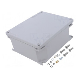 Carcasă Universală cu Lame de Fixare, APV 12 | Electronic-mag.ro | Componente Electronice