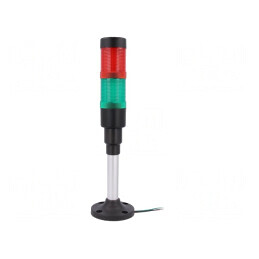 Coloană de Semnalizare LED Roșie/Verde 230V | Electronic-mag.ro | Componente Electronice