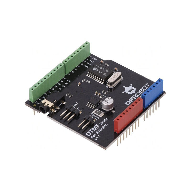 Modul Audio DTMF cu Shield și Pini DFR0308 | Electronic-mag.ro | Componente Electronice