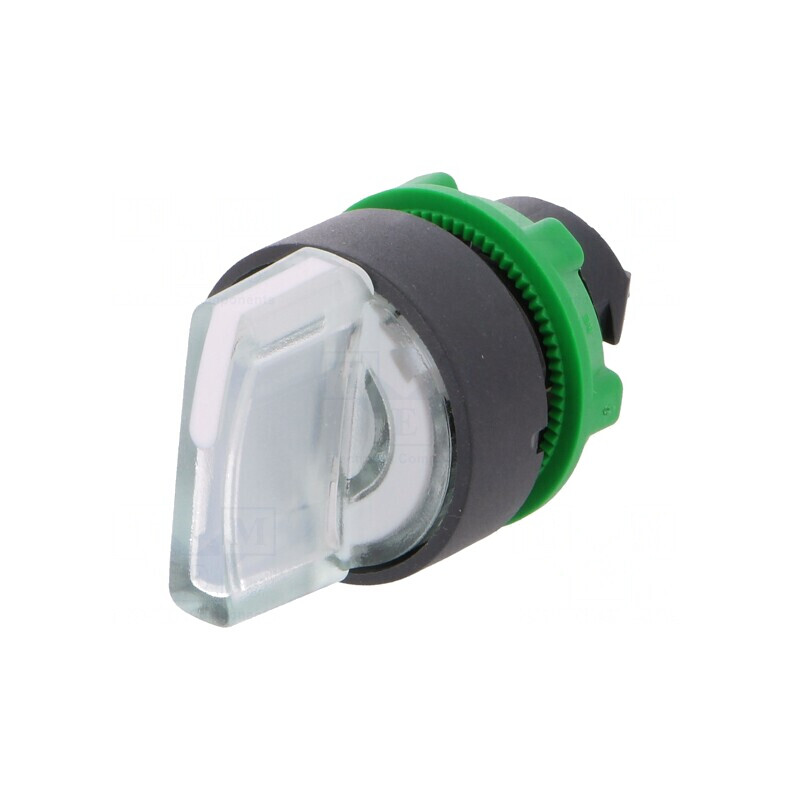 Comutator Rotativ 22mm LED Alb IP66 | Electronic-mag.ro | Componente Electronice