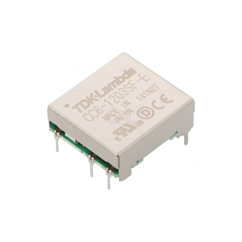 Convertor DC/DC 6W 12V la 3.3V 1.2A DIP7 THT | Electronic-mag.ro | Componente Electronice