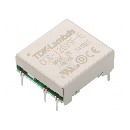 Convertor DC/DC 6W 12V la 3.3V 1.2A DIP7 THT | Electronic-mag.ro | Componente Electronice