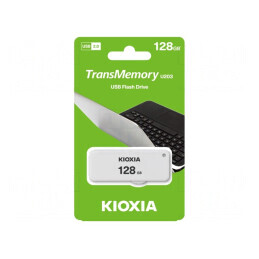 Memorie USB 2.0 128GB YAMABIKO Albă | Electronic-mag.ro | Componente Electronice