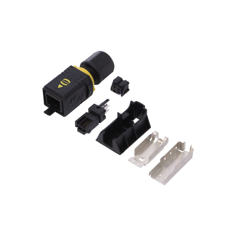 PushPull V4 RJ45 Cat.5 Plug | Electronic-mag.ro | Componente Electronice