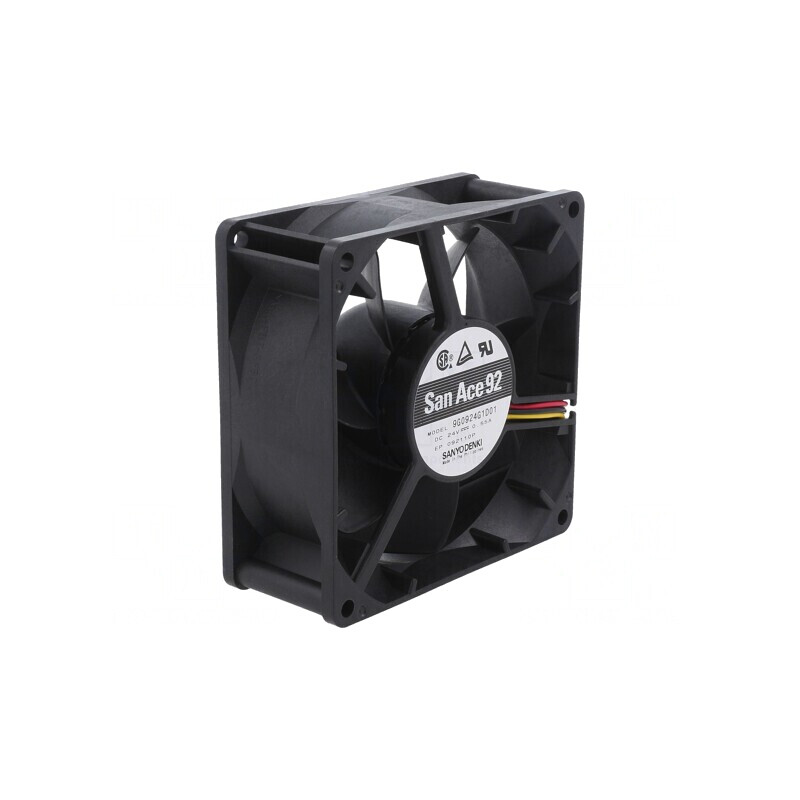 Ventilator axial 24V 92mm 186m3/h | Electronic-mag.ro | Componente Electronice