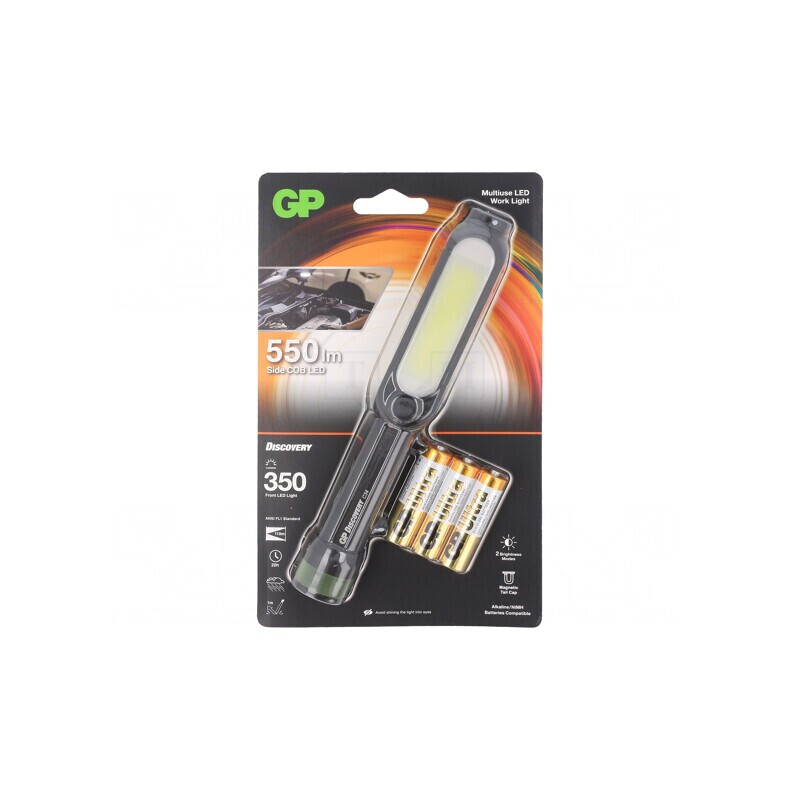 Lanternă LED Etanșă 550lm Magnetică GP C34 | Electronic-mag.ro | Componente Electronice