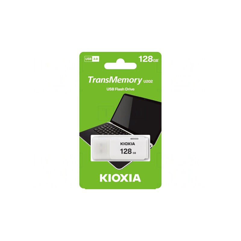 Pendrive USB 2.0 128GB HAYABUSA Albă | Electronic-mag.ro | Componente Electronice