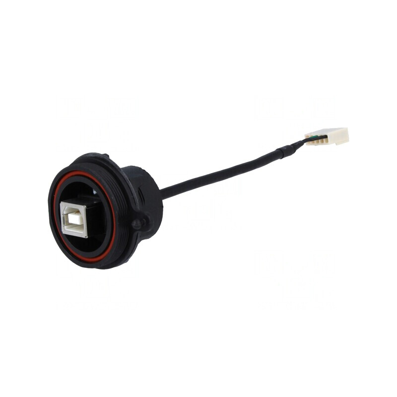 Soclu USB B Buccaneer 4 PIN IP68 0,132m | Electronic-mag.ro | Componente Electronice