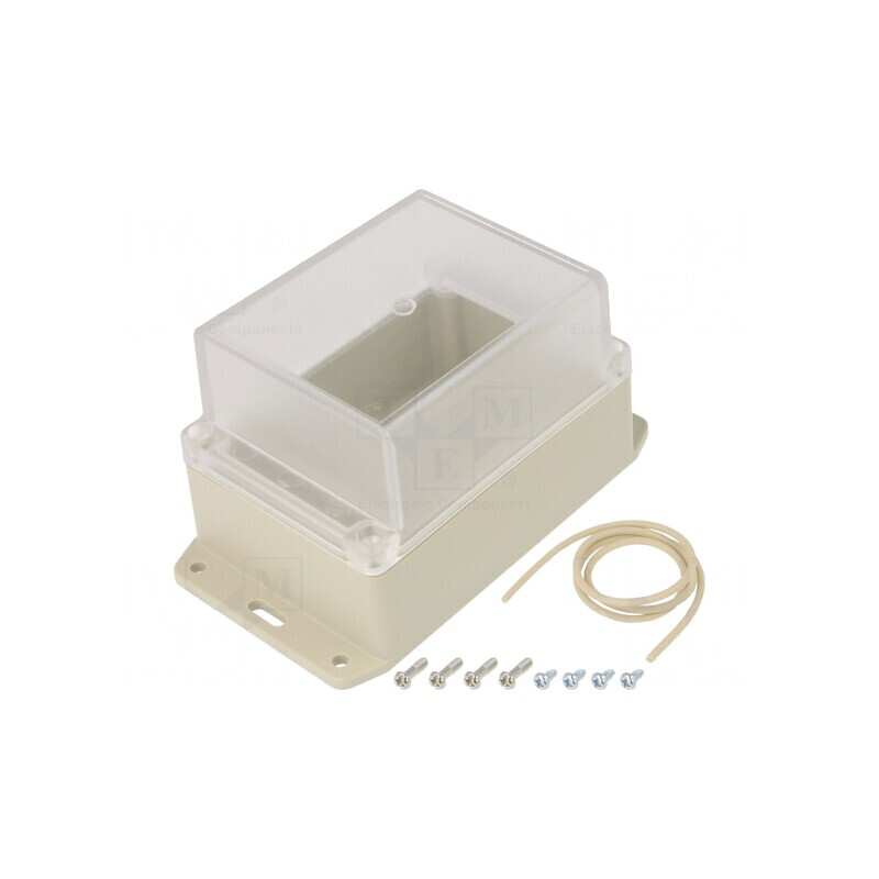 Carcasă Universală cu Lame de Fixare 85x125x85mm | Electronic-mag.ro | Componente Electronice