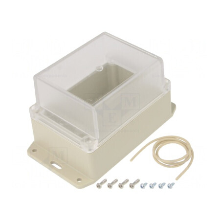 Carcasă Universală cu Lame de Fixare 85x125x85mm | Electronic-mag.ro | Componente Electronice