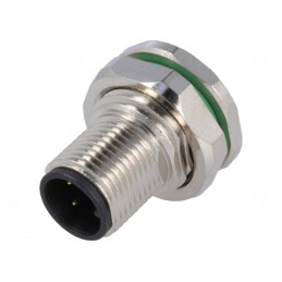 Soclu M12 4 PIN CANopen THT IP67 250V | Electronic-mag.ro | Componente Electronice