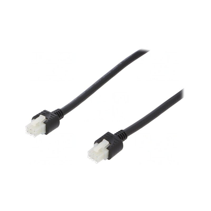 Cablu Mini-Fit Jr 6 PIN 2m 6,5A PVC 18AWG | Electronic-mag.ro | Componente Electronice