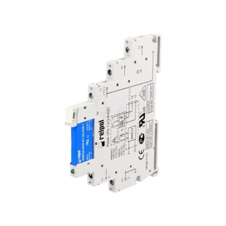 Releu intermediar 24VDC 1A PIR6W-1PS | Electronic-mag.ro | Componente Electronice