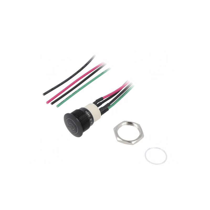 Comutator Anti-Vandalism IP67 OFF-ON 2A 36VDC | Electronic-mag.ro | Componente Electronice