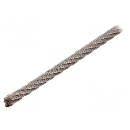 Cablu Oțel Inoxidabil A4 6mm 10m 690kg | Electronic-mag.ro | Componente Electronice
