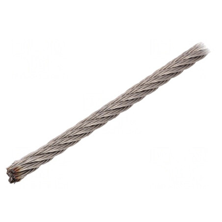 Cablu Oțel Inoxidabil A4 6mm 10m 690kg | Electronic-mag.ro | Componente Electronice