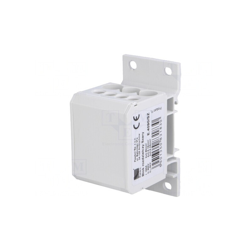 Bloc de distribuție 2,5-50mm2 cu 9 borne | Electronic-mag.ro | Componente Electronice