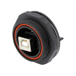 Conector USB B soclu 4 PIN IP68 Buccaneer | Electronic-mag.ro | Componente Electronice