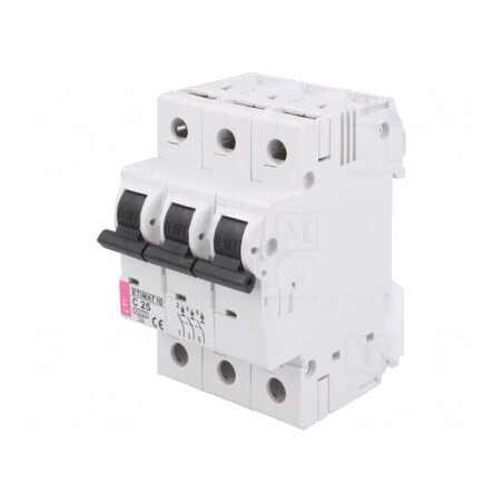 Întrerupător Supracurent 3P 25A 10kA 230/400V | Electronic-mag.ro | Componente Electronice