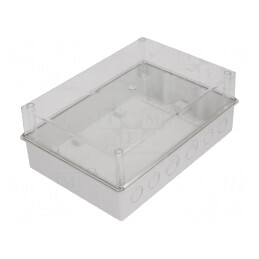 Carcasă cutie de conexiuni ABS IP55 214x303x123mm | Electronic-mag.ro | Componente Electronice