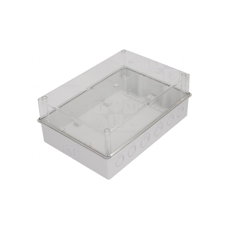 Carcasă cutie de conexiuni ABS IP55 214x303x123mm | Electronic-mag.ro | Componente Electronice