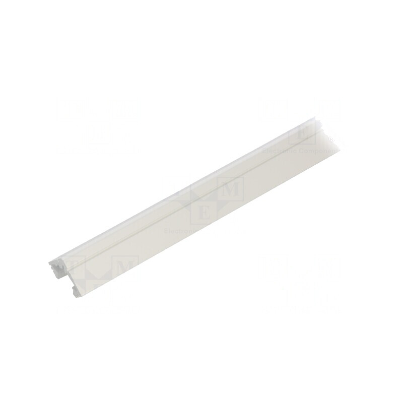 Profil Aluminiu 2m pentru Module LED Albă 45-ALU | Electronic-mag.ro | Componente Electronice