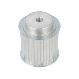 Roată de curea T10 50mm aluminiu | Electronic-mag.ro | Componente Electronice