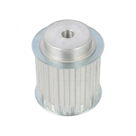 Roată de curea T10 50mm aluminiu | Electronic-mag.ro | Componente Electronice