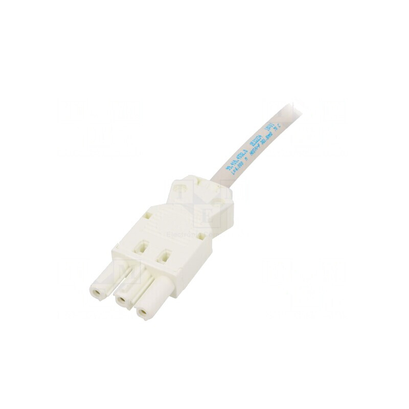Cablu de alimentare alb 4m 121/122 mamă | Electronic-mag.ro | Componente Electronice