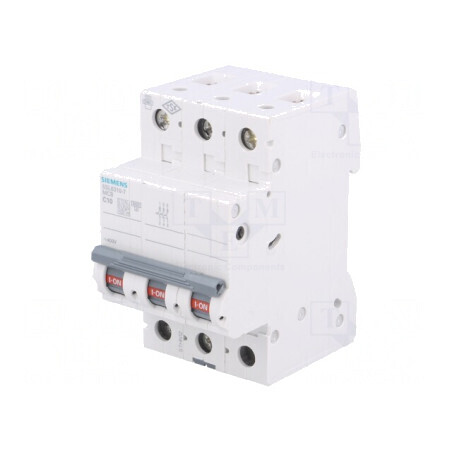 Întrerupător de Supracurent 10A 3P 400V C | Electronic-mag.ro | Componente Electronice