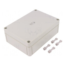 Carcasă Universală Gri 130x180x63mm | Electronic-mag.ro | Componente Electronice