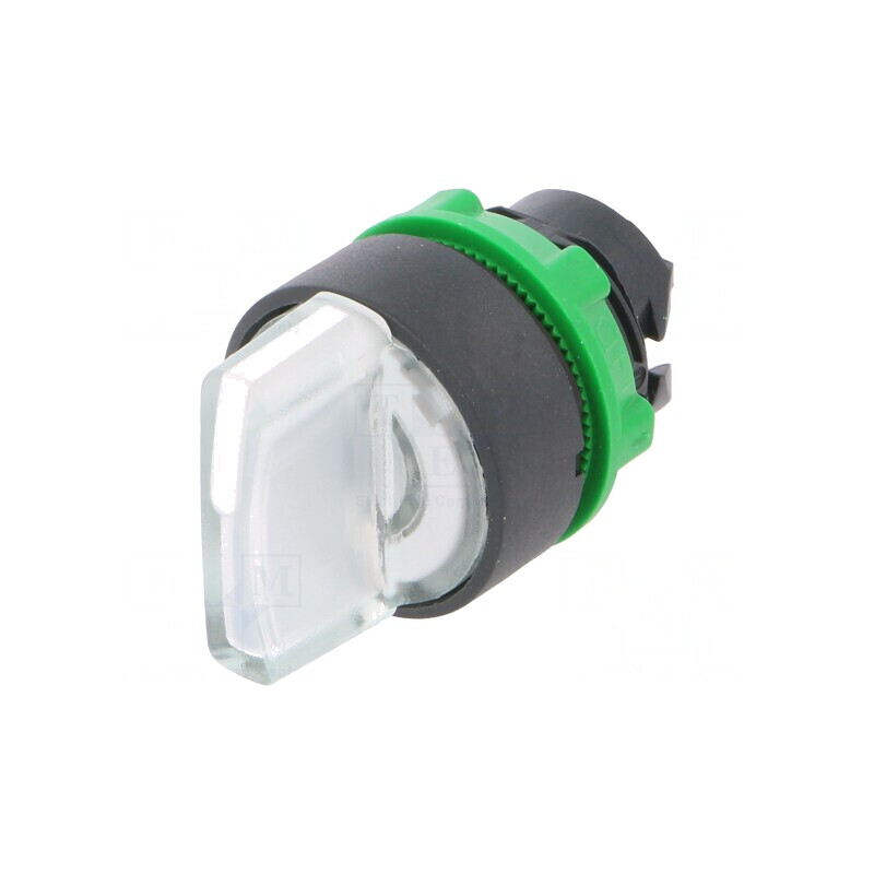 Comutator Rotativ 22mm Alb LED IP66 | Electronic-mag.ro | Componente Electronice