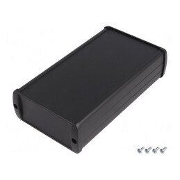 Carcasă universală aluminiu TEKAM 85x160x37mm | Electronic-mag.ro | Componente Electronice