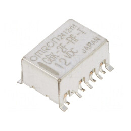 Releu Electromagnetic DPDT 12V 1A | Electronic-mag.ro | Componente Electronice